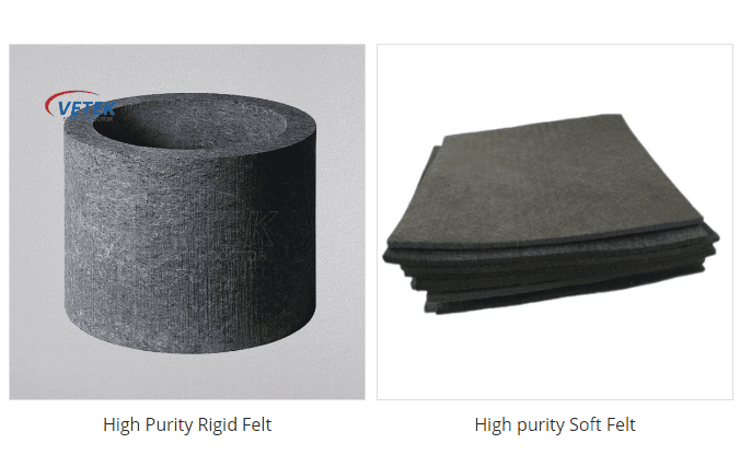 How does SiC coating improve the oxidation resistance of carbon felt？