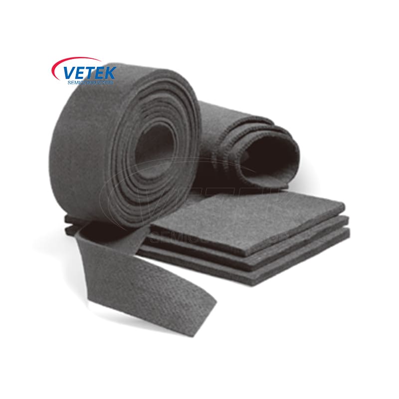 High purity graphite soft felt