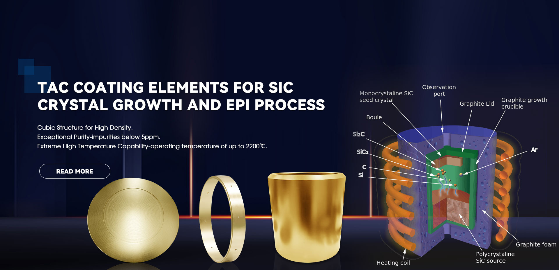 VeTek Semiconductor Epitaxial Growth Process