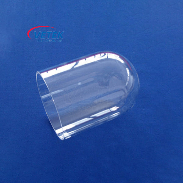 Semiconductor grade Quartz Bell Jar