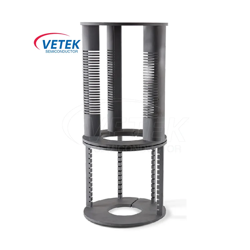 Vertical Column Wafer Boat & Pedestal